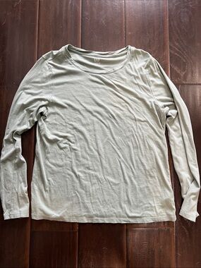 Gap Light Green Feather Tee, size XL